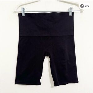 SPANX Black Bike Shorts